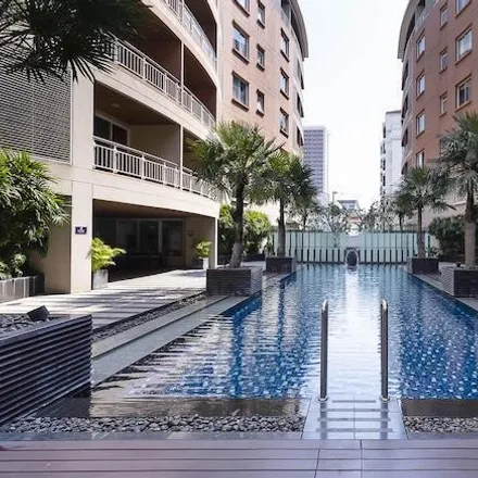 Rent this 2 bed apartment on Tristan Condominium in Soi Phrom Si 1, Vadhana District