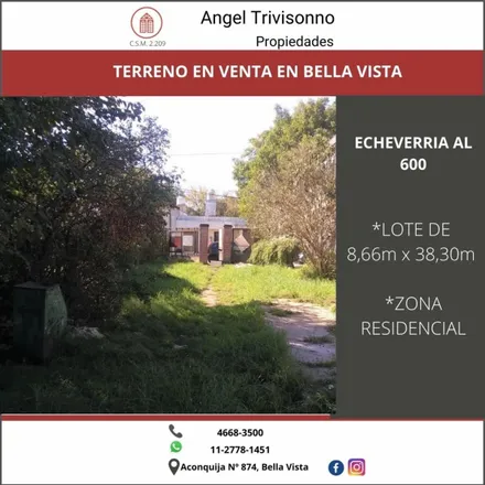 Buy this studio townhouse on Echeverría in Partido de San Miguel, B1661 INW Bella Vista