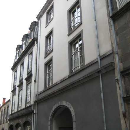 Rent this 1 bed apartment on 10 Rue Bardoux in 63000 Clermont-Ferrand, France
