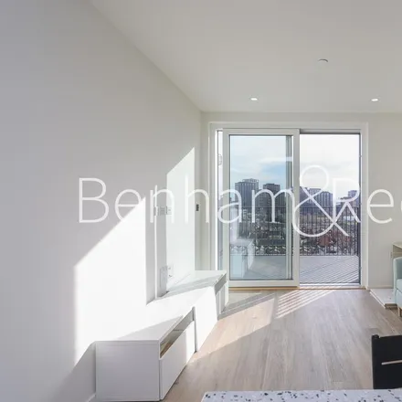 Rent this 1 bed apartment on Calico House in Leven Road, London