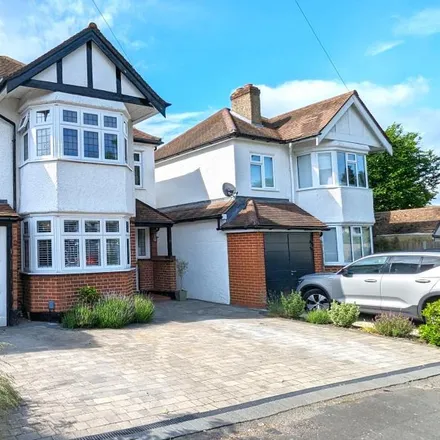Rent this 4 bed house on 14 Hollies Avenue in West Byfleet, KT14 6AJ