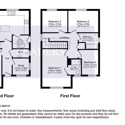 Image 9 - Preston Road, Findern, DE23 3AF, United Kingdom - House for rent