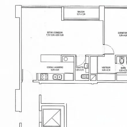 Rent this 3 bed apartment on Julieta Lanteri 1700 in Puerto Madero, C1107 CHG Buenos Aires