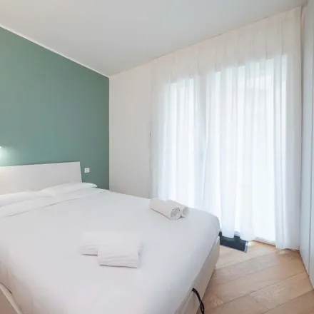 Rent this 1 bed apartment on Carrefour Express in Via Giovanni da Milano, 20133 Milan MI