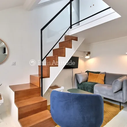 Rent this 1 bed duplex on 6 Rue de Montmorency in 75003 Paris, France