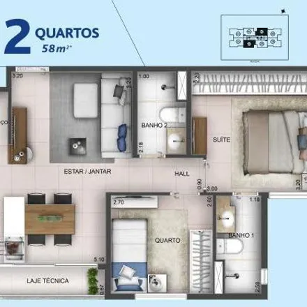 Buy this 2 bed apartment on Rua 25-A in Setor Aeroporto, Goiânia - GO