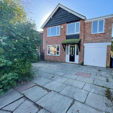 Rent this 5 bed house on Apsley Close in Altrincham, WA14 3AJ