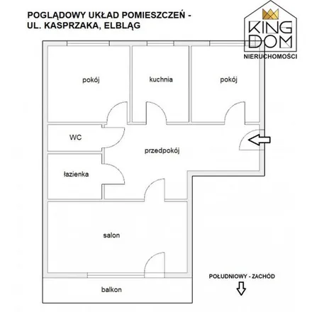 Image 5 - Marcina Kasprzaka 2, 82-300 Elbląg, Poland - Apartment for rent