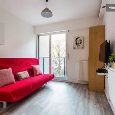 Rent this 1 bed apartment on 67 Rue Fessart in 75019 Paris, France