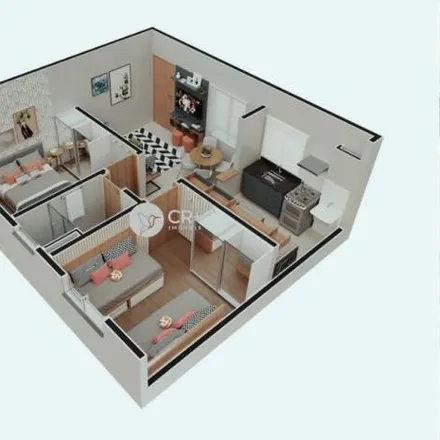 Buy this 2 bed apartment on Rua do Gato Palheiro in Pequis, Uberlândia - MG