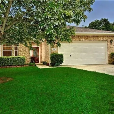 Rent this 3 bed house on 263 Adobe Ter in Conroe, Texas