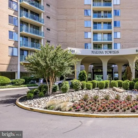 Rent this 1 bed condo on Marina Towers in 501 Slaters Lane, Alexandria