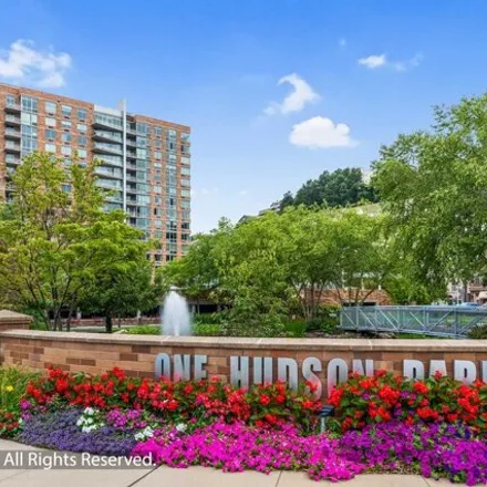 Rent this 1 bed condo on 607 Hudson Park Unit 607 in Edgewater, New Jersey