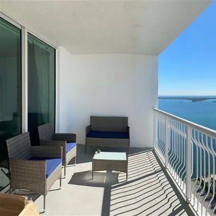 Rent this 1 bed condo on 1200 Brickell Bay Drive