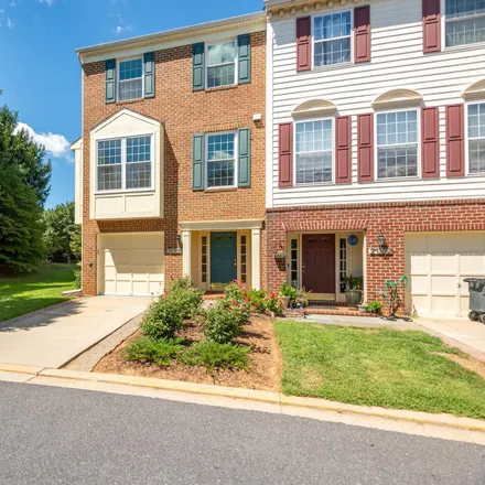 Rent this 3 bed townhouse on 7840 Yankee Harbor Drive in Hadley Farms, Montgomery County