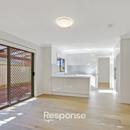 Rent this 3 bed apartment on 1 Patrine Place in Bella Vista NSW 2153, Australia