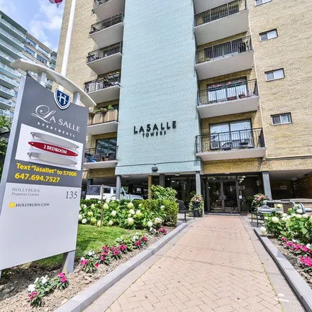 Rent this 1 bed apartment on LaSalle Towers in 135 Lawton Boulevard, Old Toronto