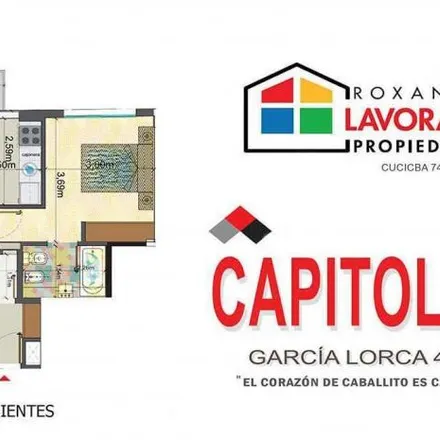Buy this 1 bed apartment on Federico García Lorca 474 in Caballito, C1405 ALD Buenos Aires