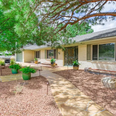 Buy this 4 bed house on 1417 Stagecoach Road Southeast in Four Hills (HOA), Albuquerque