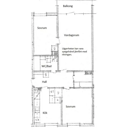 Image 3 - Qstar, Färegatan, Sibbhult, Sweden - Apartment for rent