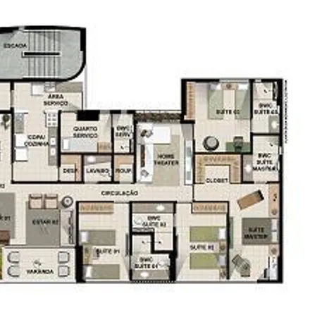 Buy this 4 bed apartment on Rua Pereira da Costa 80 in Pina, Recife - PE
