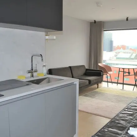 Rent this 1 bed apartment on Ross's cafe in Montgomery Street, Linen Quarter