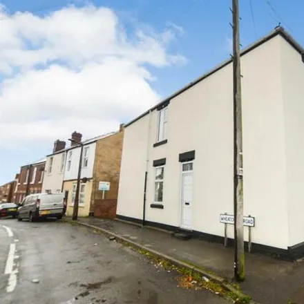 Rent this 2 bed townhouse on Voice of God Fellowship in Kilnhurst Road, Rawmarsh