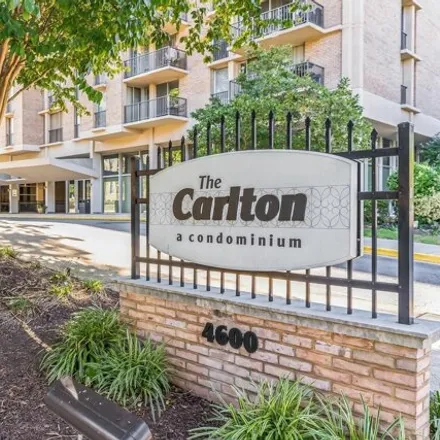 Rent this 1 bed condo on The Carlton Condominium in 4600 South Four Mile Run Drive, Arlington