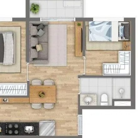 Buy this 2 bed apartment on Rua José Batista Pereira in Campo Belo, São Paulo - SP