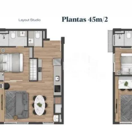 Buy this 1 bed apartment on Rua São Mateus in Jardim do Salso, Porto Alegre - RS