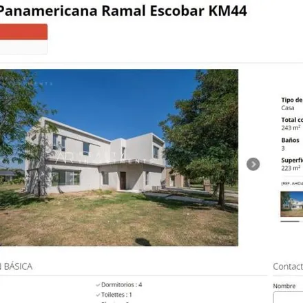 Image 1 - unnamed road, Partido de Escobar, 1623 Belén de Escobar, Argentina - House for sale