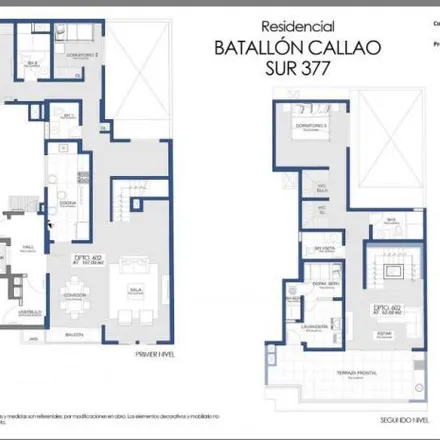 Buy this 3 bed apartment on Jirón Batallon Callao Sur in Santiago de Surco, Lima Metropolitan Area 15039