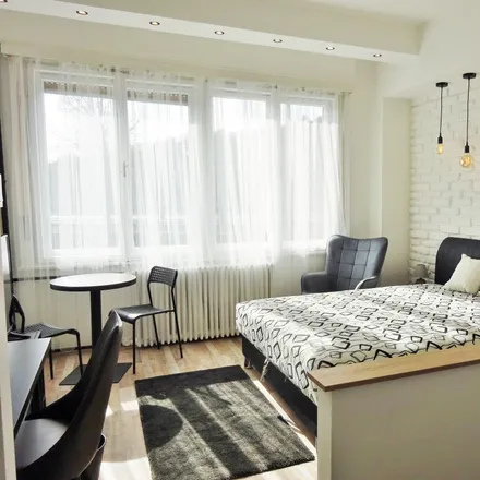 Rent this 1 bed apartment on Budapest in Belgrád rakpart 2, 1056