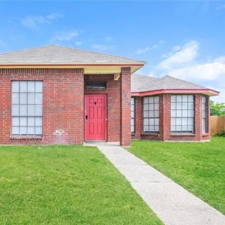 Rent this 3 bed house on 1047 Brookhaven Drive in Lancaster, TX 75134