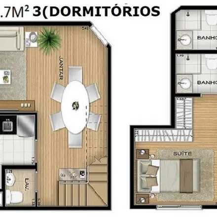 Buy this 3 bed townhouse on unnamed road in Vila Arriete, São Paulo - SP