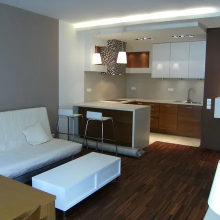 Rent this 1 bed apartment on Chłodna in 00-867 Warsaw, Poland