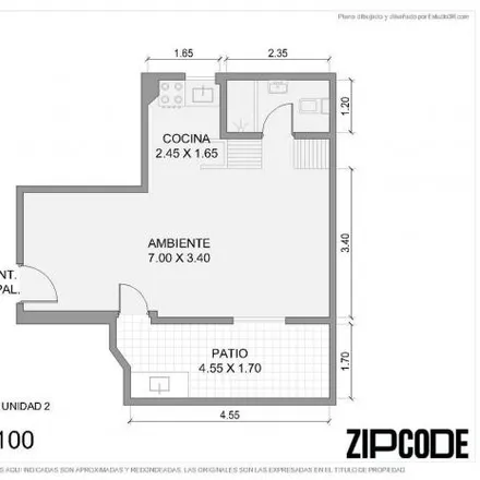 Buy this studio apartment on Doctor Juan Felipe Aranguren 3901 in Floresta, C1407 FAS Buenos Aires