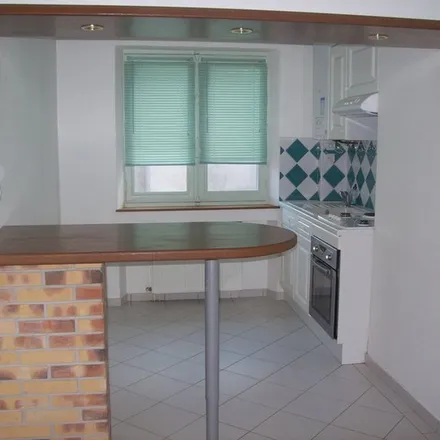 Rent this 3 bed apartment on 32 Rue du Maréchal Leclerc in 71200 Le Creusot, France