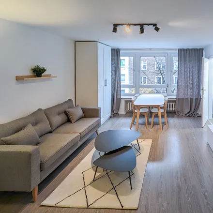 Rent this 1 bed apartment on Bilker Allee 36 in 40219 Dusseldorf, Germany
