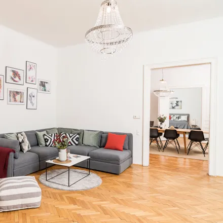 Rent this 6 bed apartment on Rilkeplatz 2 in 1040 Vienna, Austria