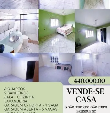 Buy this 3 bed house on Rua São Pedro in São Pedro, Brusque - SC