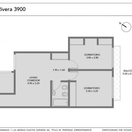 Buy this 2 bed apartment on Doctor Pedro Ignacio Rivera 3954 in Coghlan, 1430 Buenos Aires