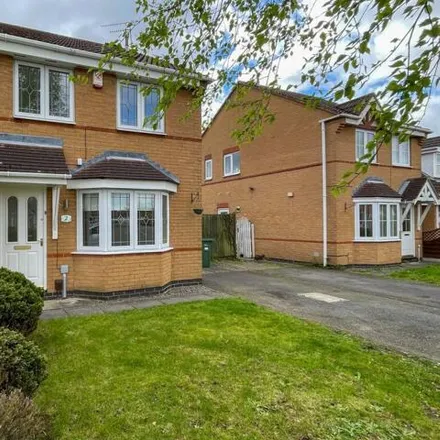 Rent this 3 bed duplex on 6-8 Lancelot Close in Leicester Forest East, LE3 3RW