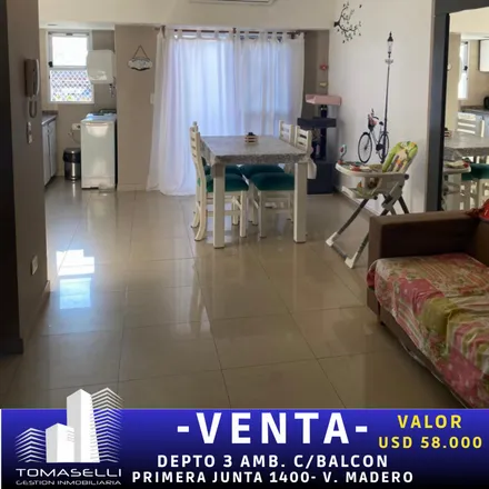 Buy this 2 bed condo on Primera Junta 1419 in Partido de La Matanza, C1439 HWJ Villa Madero