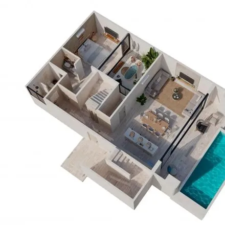 Buy this 4 bed townhouse on unnamed road in 77766 Tulum, ROO
