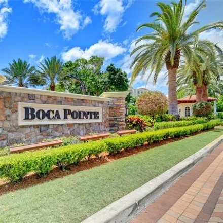 Rent this 3 bed condo on 7234 Promenade Drive in Boca Pointe, Palm Beach County