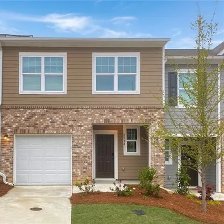 Rent this 3 bed townhouse on 2404 Sandfall Court Southwest in Atlanta, GA 30331