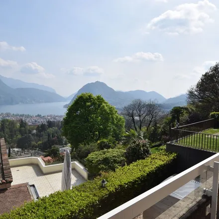 Rent this 6 bed apartment on Porza in Paese, Via Cantonale