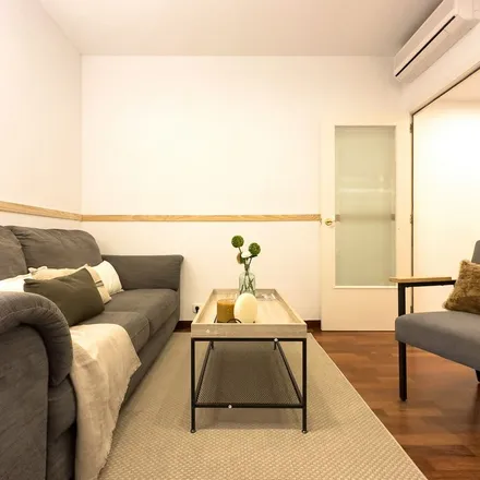 Rent this 1 bed apartment on Carrer d'Aribau in 08001 Barcelona, Spain
