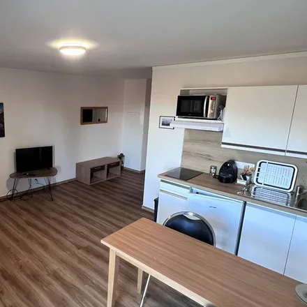 Rent this studio apartment on La Féclaz in Chemin des Trives, 73230 Les Déserts